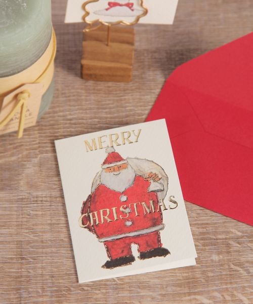 studio CLIP 米津祐介ミニカード [CHRISTMAS 2025] ステーショナリー ホワイト FREE スタジオクリップ 594913 and ST アンドエスティ（旧ドットエスティ）