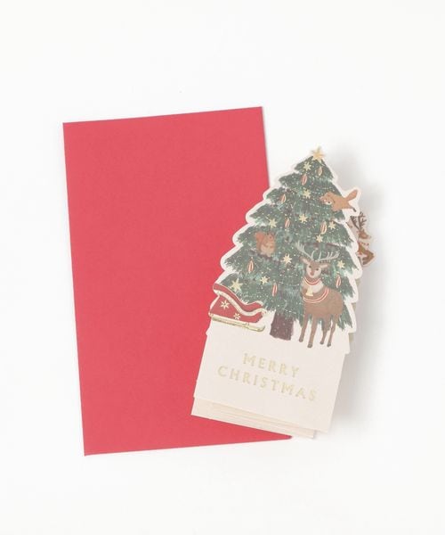 studio CLIP サンタミニカード [CHRISTMAS 2025] ステーショナリー ホワイト FREE スタジオクリップ 594915 and ST アンドエスティ（旧ドットエスティ）