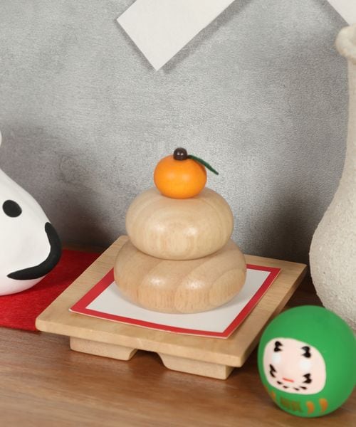 木製鏡餅M | [公式]スタディオクリップ（studio CLIP）通販