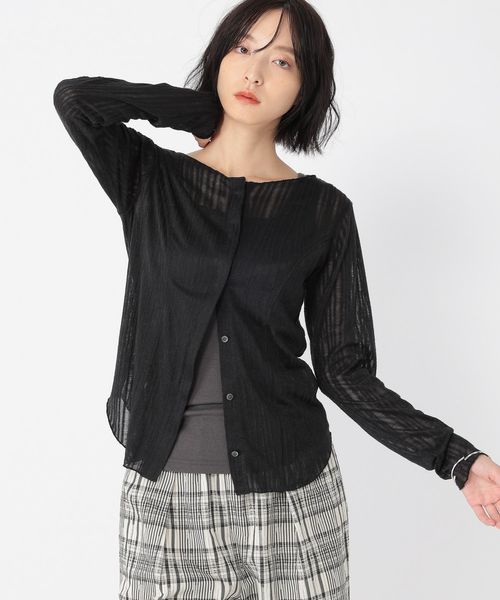 studio CLIP 【daily CLIP】スラブシアーカーディガン シルバー FREE DCウェア服飾 スタジオクリップ 597947 and ST アンドエスティ(旧ドットエスティ) studio CLIP 【daily CLIP】スラブシアーカーディガン シルバー FREE DCウェア服飾 スタジオクリップ 597947 and ST アンドエスティ(旧ドットエスティ)