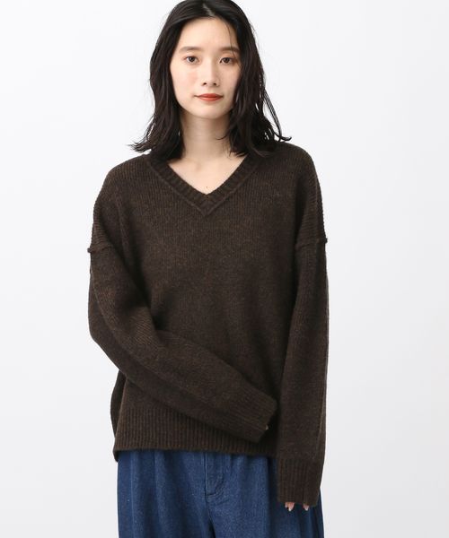 studio CLIP 《natural by clip/マシンウォッシャブル》7ゲージウール混畦Vネックプルオーバー ライトベージュ FREE Natural by CLIP スタジオクリップ 598423 and ST アンドエスティ(旧ドットエスティ) studio CLIP 《natural by clip/マシンウォッシャブル》7ゲージウール混畦Vネックプルオーバー ライトベージュ FREE Natural by CLIP スタジオクリップ 598423 and ST アンドエスティ(旧ドットエスティ)