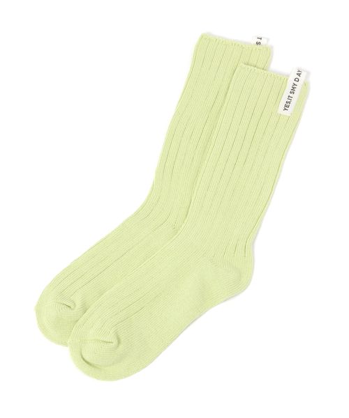 studio CLIP バックタグソックス イエロー FREE ウィメンズグッズ スタジオクリップ 604788 and ST アンドエスティ(旧ドットエスティ) studio CLIP バックタグソックス イエロー FREE ウィメンズグッズ スタジオクリップ 604788 and ST アンドエスティ(旧ドットエスティ)