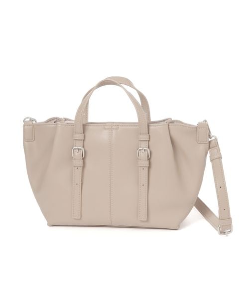 studio CLIP 3ROOMバックルショルダーバッグ ブラウン FREE ウィメンズグッズ スタジオクリップ 607181 and ST アンドエスティ（旧ドットエスティ）