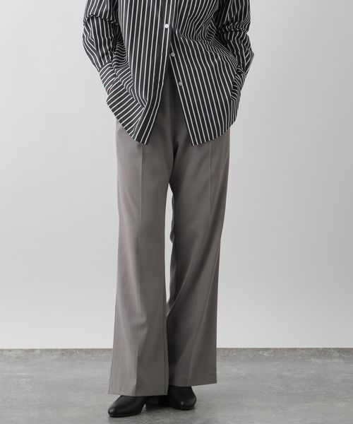 studio CLIP 《ウタオ》ウォッシャブルイージーパンツ グレー L スペシャルライン スタジオクリップ 611374 and ST アンドエスティ（旧ドットエスティ）