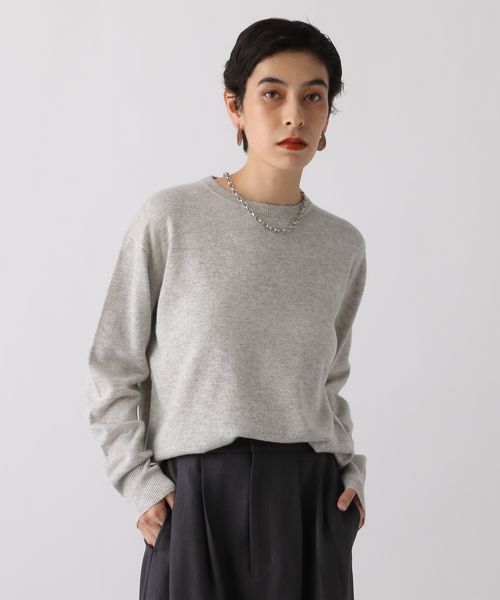 studio CLIP 《ウタオ》ウールコンクルーネックプルオーバー ライトグレー FREE スペシャルライン スタジオクリップ 619540 and ST アンドエスティ(旧ドットエスティ) studio CLIP 《ウタオ》ウールコンクルーネックプルオーバー ライトグレー FREE スペシャルライン スタジオクリップ 619540 and ST アンドエスティ(旧ドットエスティ)