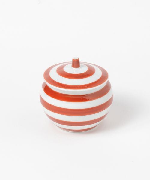 studio CLIP 【daily CLIP】amabro KOMA 蓋付き壺 Ｓ 保存容器 レッド FREE スタジオクリップ 631082 and ST アンドエスティ（旧ドットエスティ）