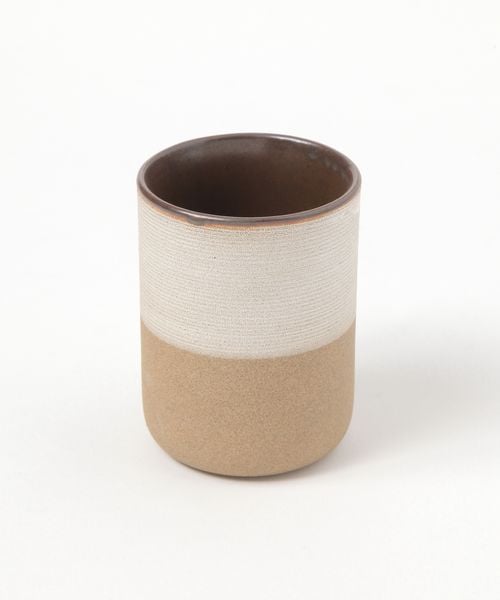 studio CLIP 【daily CLIP】amabro 田代 翔太 BAKE CUP 食器 ブラウン FREE スタジオクリップ 631129 and ST アンドエスティ（旧ドットエスティ）