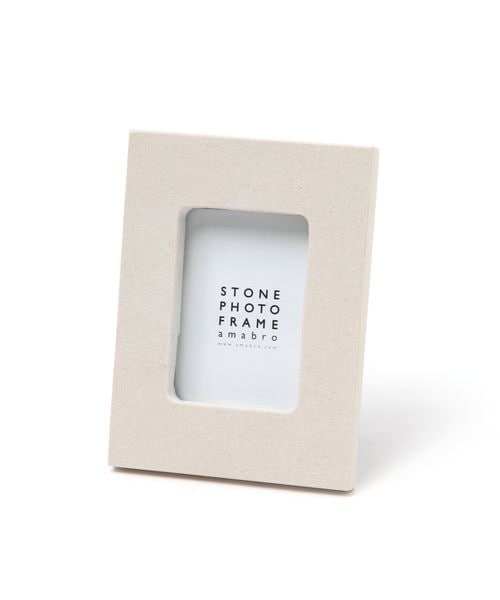 studio CLIP 【daily CLIP】amabro SANDSTONE FRAME S インテリア雑貨 ライトグレー FREE スタジオクリップ 631145 and ST アンドエスティ（旧ドットエスティ）