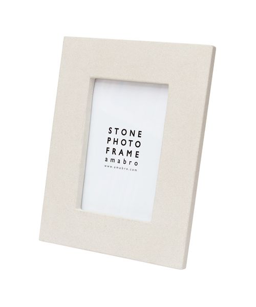 studio CLIP 【daily CLIP】amabro SANDSTONE FRAME L インテリア雑貨 ライトグレー FREE スタジオクリップ 631146 and ST アンドエスティ（旧ドットエスティ）