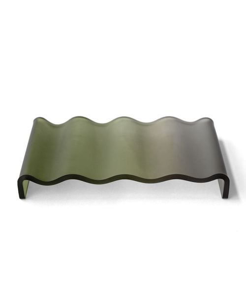 studio CLIP 【daily CLIP】amabro ACRYLIC WAVETRAY バス カーキ FREE スタジオクリップ 631147 and ST アンドエスティ（旧ドットエスティ）