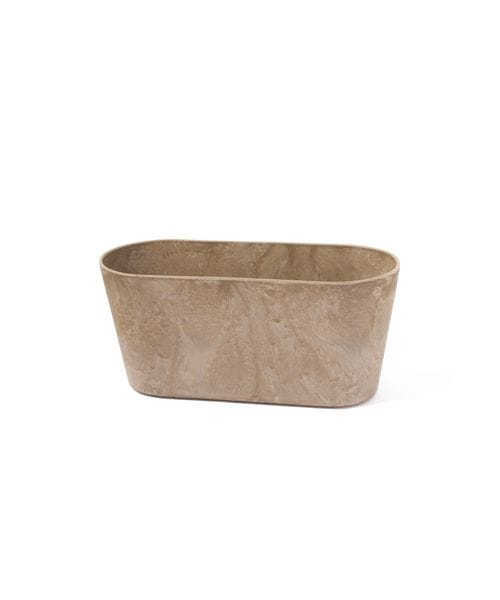 studio CLIP 【daily CLIP】amabro ARTSTONE コンテナ ラウンドS ガーデン ライトベージュ FREE スタジオクリップ 631174 and ST アンドエスティ（旧ドットエスティ）