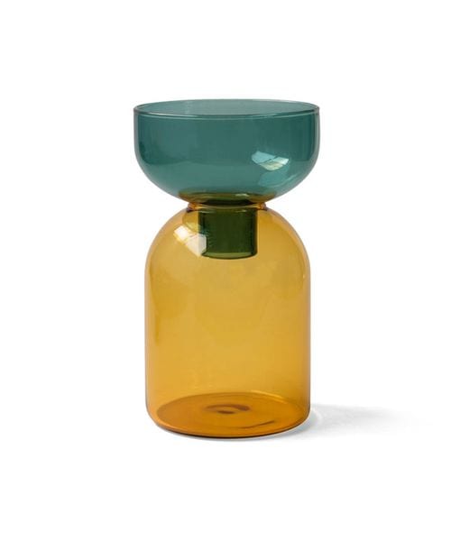 studio CLIP 【daily CLIP】amabro TWO TONE VASE サークル インテリア雑貨 グリーン FREE スタジオクリップ 631192 and ST アンドエスティ（旧ドットエスティ）