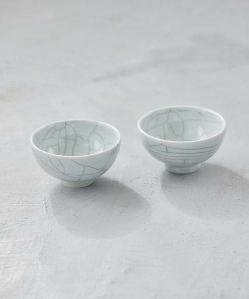 daily CLIP】吉田直弘 大堀相馬焼 青磁荒ヒビ 飯碗 | [公式]スタディオ