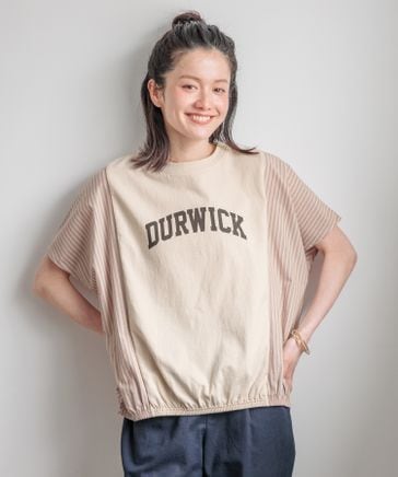 ストライプ切り替えロゴTシャツ | [公式]スタディオクリップ（studio
