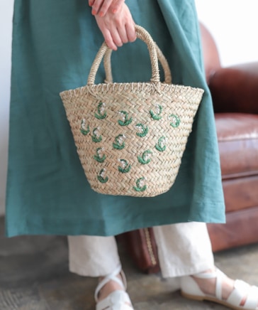 フラワー刺繍かごバッグ | [公式]スタディオクリップ（studio