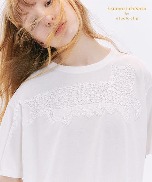 tsumori chisato by studio clip】レオパードモチーフTシャツ | [公式