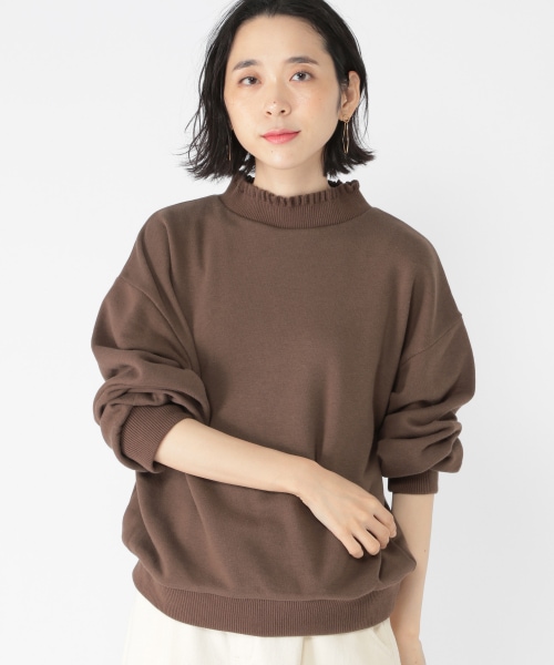 フリルスタンド裏毛プルオーバー | [公式]スタディオクリップ