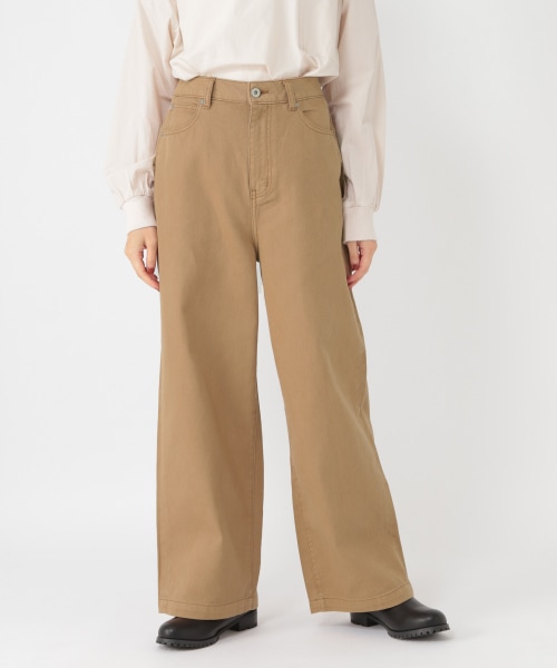 アースカラーワイドデニムパンツ | [公式]スタディオクリップ