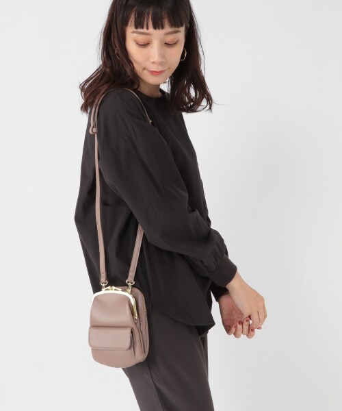 PUがま口機能財布ショルダーバッグ | [公式]スタディオクリップ  