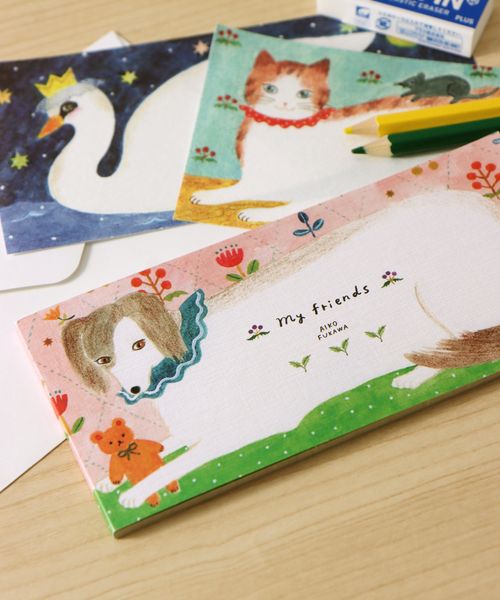 studio CLIP 【cozyca products】ネクタイ 一筆箋 ステーショナリー ホワイト FREE スタジオクリップ 908320 and ST アンドエスティ（旧ドットエスティ）