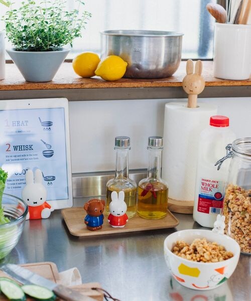 ミッフィースタディオクリップボウルプレートstudio clip