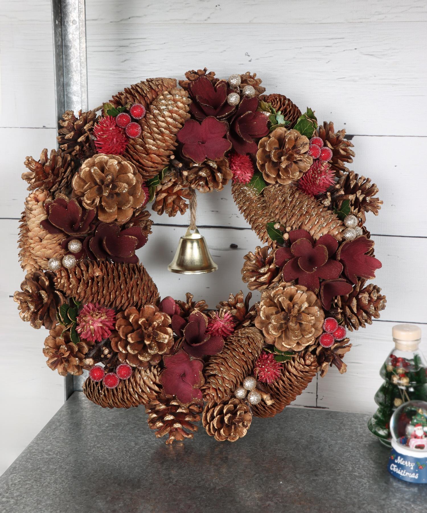 商品名【蒼】ゆきこ様専用ポインセチアのクリスマスリース 冬リース 商品名蒼ゆきこ様専用❤ポインセチアのクリスマスリース✳ 冬