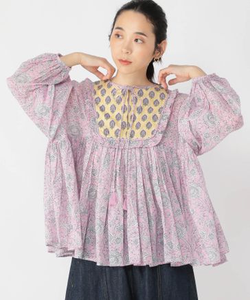 INDIAプリントコットンブラウス item_970959_main_20_1695372195.jpg