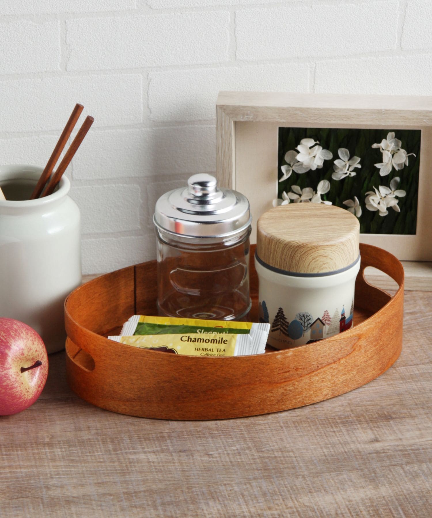 専用】シェーカーオーバルトレイ ブラックチェリー No.4 専用