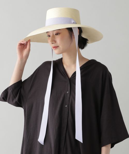 studio CLIP 《natural by clip/Ecua-Andino》カラーリボンHAT パープル FREE Natural by CLIP スタジオクリップ 989179 and ST アンドエスティ(旧ドットエスティ) studio CLIP 《natural by clip/Ecua-Andino》カラーリボンHAT パープル FREE Natural by CLIP スタジオクリップ 989179 and ST アンドエスティ(旧ドットエスティ)