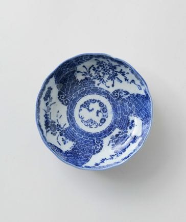 骨董 紙刷 三方に花図 なます皿 | [公式]TODAY'S SPECIAL（トゥデイズ