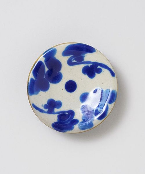 TODAY'S SPECIAL 3寸皿 花唐草 コバルト / ノモ陶器 クリア キッチン・ダイニング トゥデイズスペシャル 344362 and ST アンドエスティ(旧ドットエスティ) TODAY'S SPECIAL 3寸皿 花唐草 コバルト / ノモ陶器 クリア キッチン・ダイニング トゥデイズスペシャル 344362 and ST アンドエスティ(旧ドットエスティ)