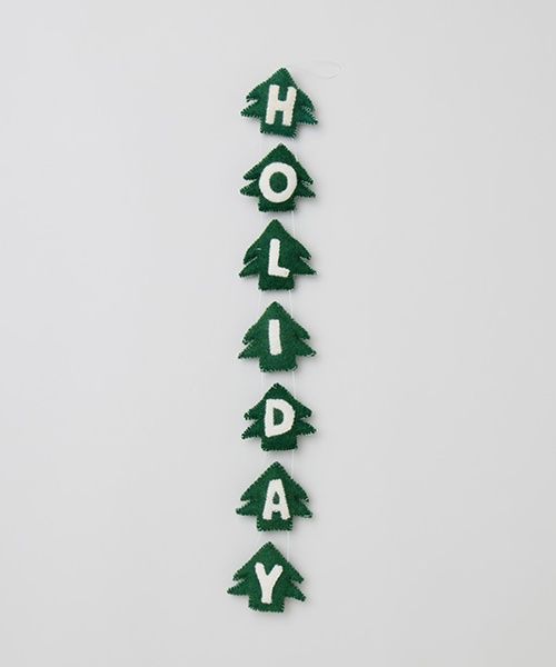 TODAY'S SPECIAL HOLIDAY ガーランド グリーン インテリア・ファブリクス トゥデイズスペシャル 360341 and ST アンドエスティ（旧ドットエスティ）