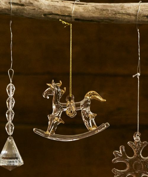 TODAY'S SPECIAL GLASS ORNAMENT ROCKING HOUSE クリア インテリア・ファブリクス トゥデイズスペシャル 370922 and ST アンドエスティ(旧ドットエスティ) TODAY'S SPECIAL GLASS ORNAMENT ROCKING HOUSE クリア インテリア・ファブリクス トゥデイズスペシャル 370922 and ST アンドエスティ(旧ドットエスティ)