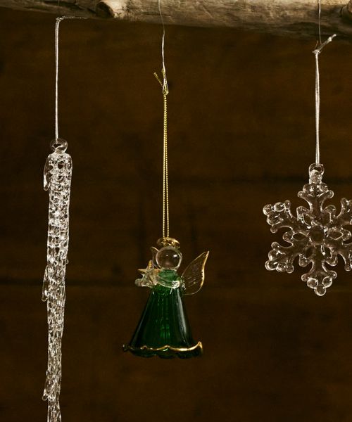 TODAY'S SPECIAL GLASS ORNAMENT ANGEL クリア インテリア・ファブリクス トゥデイズスペシャル 370930 and ST アンドエスティ(旧ドットエスティ) TODAY'S SPECIAL GLASS ORNAMENT ANGEL クリア インテリア・ファブリクス トゥデイズスペシャル 370930 and ST アンドエスティ(旧ドットエスティ)