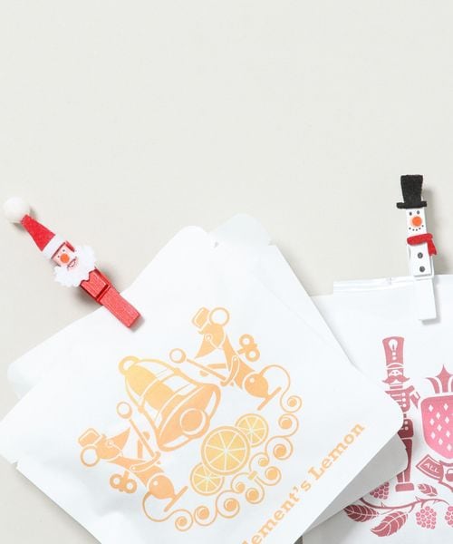 TODAY'S SPECIAL SANTA＆SNOWMAN CLIP SET / TODAY'S SPECIAL クリア ヘルスケア・ステーショナリー トゥデイズスペシャル 371805 and ST アンドエスティ（旧ドットエスティ）