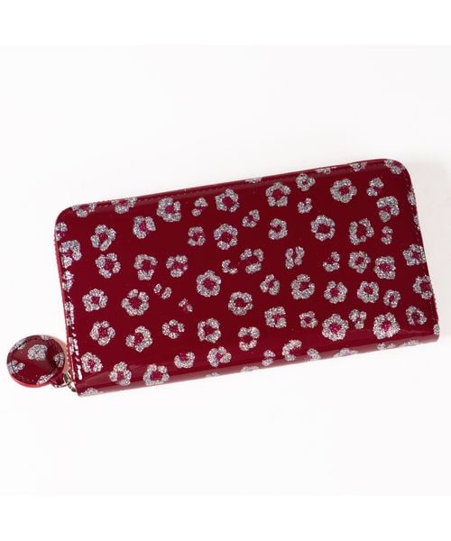 グリッターフラワー ラウンドファスナー 長財布/57859 | [公式]tsumori