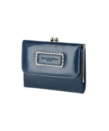 シンプルバイカラー がま口 2つ折り財布/57900 | [公式]tsumori