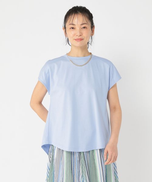 Utao: 《ウタオ》UVカットバックギャザーTシャツ ライトブルー FREE スペシャルライン ウタオ 451158 and ST アンドエスティ(旧ドットエスティ) Utao: 《ウタオ》UVカットバックギャザーTシャツ ライトブルー FREE スペシャルライン ウタオ 451158 and ST アンドエスティ(旧ドットエスティ)