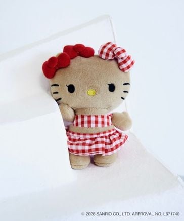 HELLO KITTY×VIS】日焼けデザイン ハローキティぬいぐるみチャーム