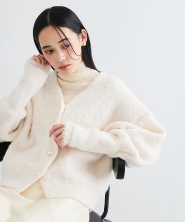 ルイヴィトン✨ パールボタン ボーダー サマーニット Vネック カーディガン ルイヴィトン✨ パールボタン ボーダー サマーニット Vネック