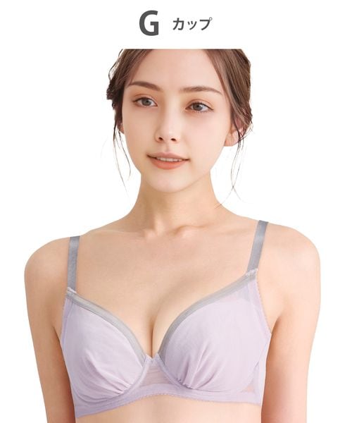WACOAL 【ワコール】小さく見せるブラ(シンプル)/BRB452(G-H) シルバー インティメイト ワコール 246788 and ST アンドエスティ(旧ドットエスティ) WACOAL 【ワコール】小さく見せるブラ(シンプル)/BRB452(G-H) シルバー インティメイト ワコール 246788 and ST アンドエスティ(旧ドットエスティ)