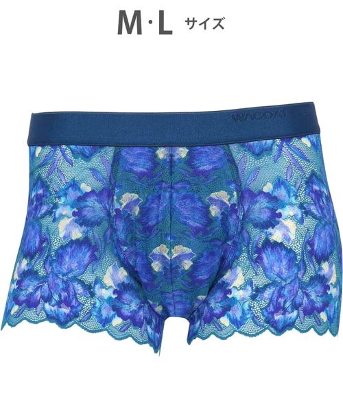 WACOAL 【ワコールメン】 「レースボクサー」 ボクサーパンツ/WT3827(M-L) ブルー インティメイト ワコール 291043 and ST アンドエスティ(旧ドットエスティ) WACOAL 【ワコールメン】 「レースボクサー」 ボクサーパンツ/WT3827(M-L) ブルー インティメイト ワコール 291043 and ST アンドエスティ(旧ドットエスティ)