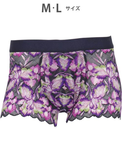 WACOAL 【ワコールメン】 「レースボクサー」 ボクサーパンツ/WT3827(M-L) ネイビー インティメイト ワコール 291043 and ST アンドエスティ（旧ドットエスティ）