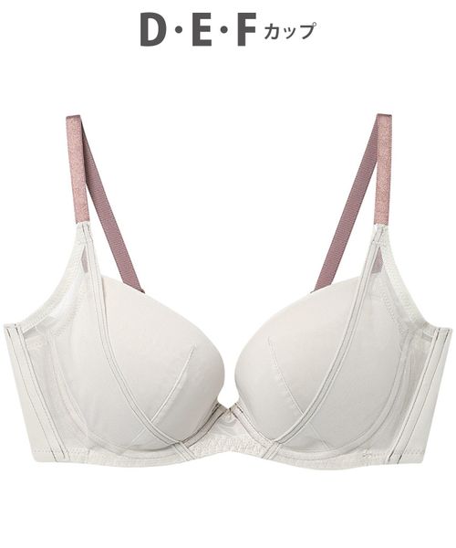 WACOAL 【ワコール】WEB限定 ハグするブラ/BMM700(D-F) オフホワイト インティメイト ワコール 436680 and ST アンドエスティ（旧ドットエスティ）