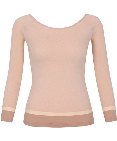 WACOAL 【ワコール】360°ラクストレッチ あったかインナー 袖丈調節可能(7分袖～9分袖)/CLD371 ナチュラル インティメイト ワコール 622384 and ST アンドエスティ（旧ドットエスティ）