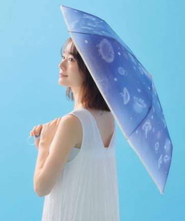 ビニール傘］えのすい×Wpc. アンブレラ ミニ 雨傘 折りたたみ | [公式