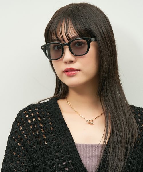 【辺見えみりさんコラボ】【WEB限定】ウェリントン型 サングラス│emiri/ZA241G58 Ｆ