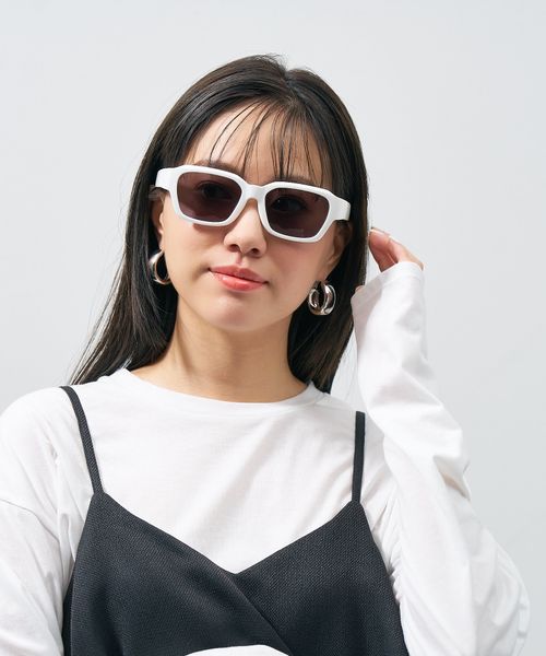 Zoff ウェリントン型サングラス/Zoff/SUNGLASSESCOLLECTION/ZA251G10 ホワイト FREE ウィメンズグッズ ゾフ 498488 and ST アンドエスティ(旧ドットエスティ) Zoff ウェリントン型サングラス/Zoff/SUNGLASSESCOLLECTION/ZA251G10 ホワイト FREE ウィメンズグッズ ゾフ 498488 and ST アンドエスティ(旧ドットエスティ)