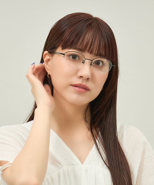 Zoff オーバル型メガネ/ハーフリム/Zoff/STANDARD TITANIUM/ZG253003 ホワイト FREE ウィメンズグッズ ゾフ 581893 and ST アンドエスティ(旧ドットエスティ) Zoff オーバル型メガネ/ハーフリム/Zoff/STANDARD TITANIUM/ZG253003 ホワイト FREE ウィメンズグッズ ゾフ 581893 and ST アンドエスティ(旧ドットエスティ)