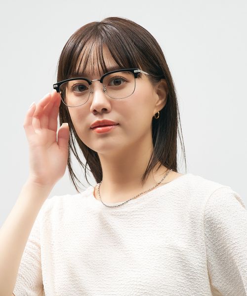Zoff 【AOI IHARAコラボ】ウェリントン型クリアサングラス/サーモント/Zoff/ZF251G06 ホワイト FREE ウィメンズグッズ ゾフ 594050 and ST アンドエスティ(旧ドットエスティ) Zoff 【AOI IHARAコラボ】ウェリントン型クリアサングラス/サーモント/Zoff/ZF251G06 ホワイト FREE ウィメンズグッズ ゾフ 594050 and ST アンドエスティ(旧ドットエスティ)